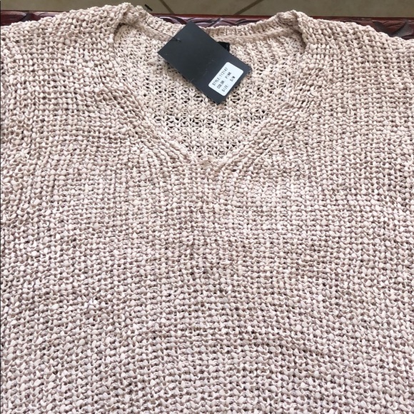 SAND KNIT SWEATER TOP - Picture 3 of 6